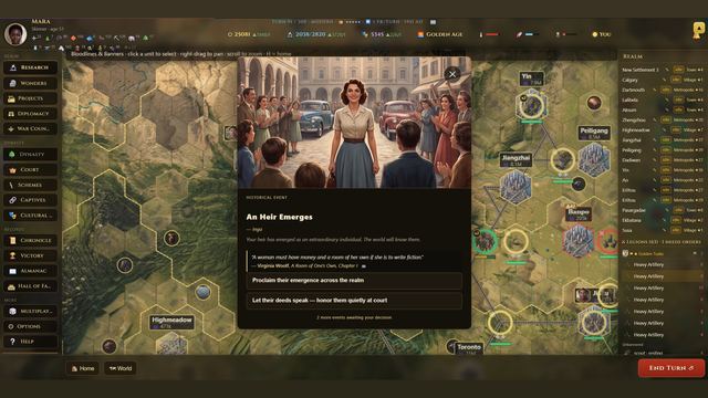 Heirs and events